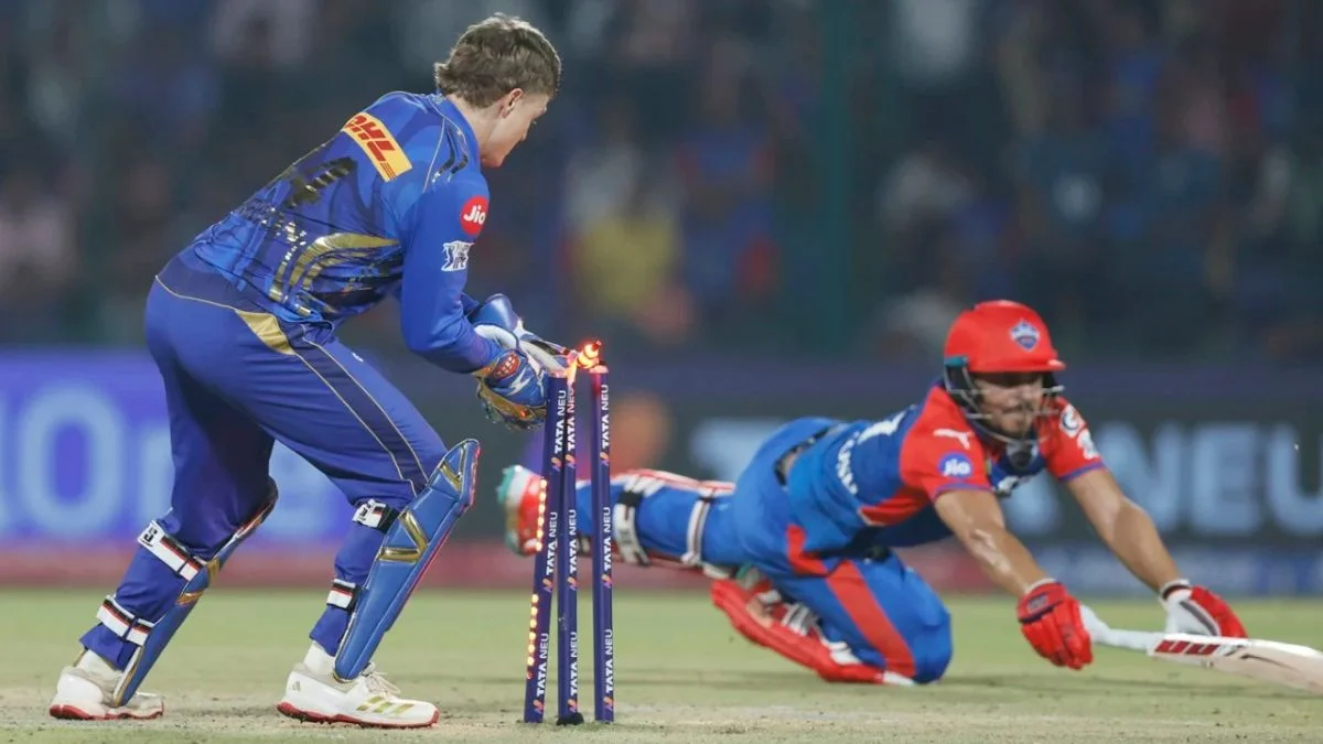 DC vs MI Run Out Hat-trick: DC Lose To MI In IPL 2025-VYGR