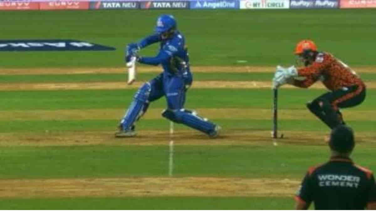 MI vs SRH IPL 2025: Rickelton Called Back To Crease After Given Out