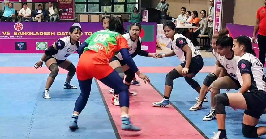 Nepal Edges Bangladesh In Women's Kabaddi Test Series Opener