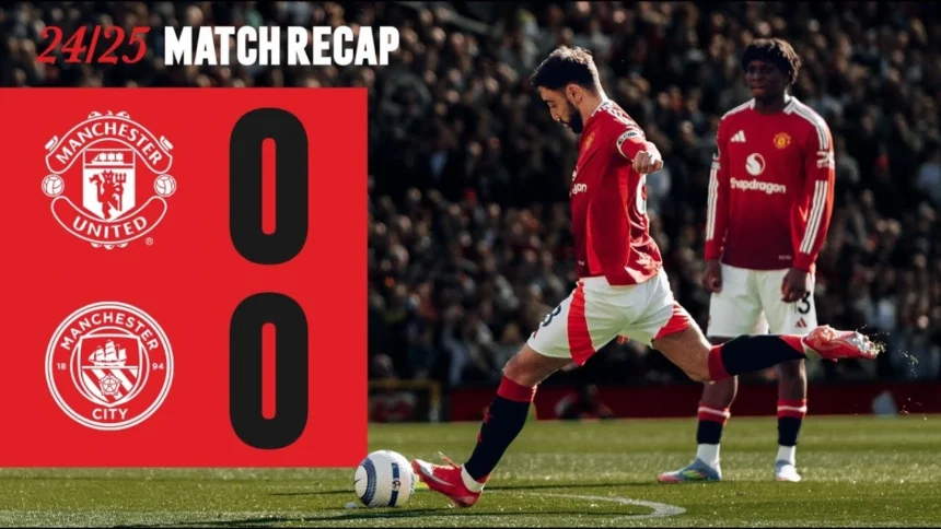 Premier League Manchester United vs Manchester City: Lackluster Manchester derby Ends In A Draw