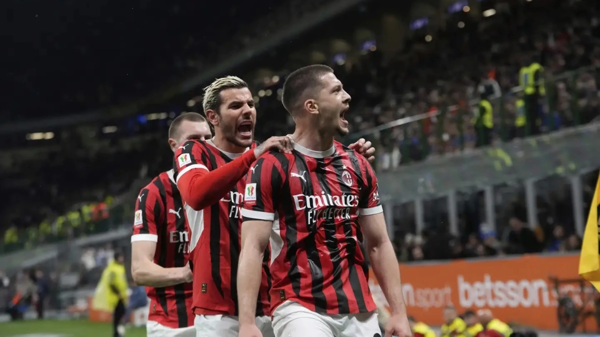 Reincarnated Luka Jovic’s Brace powers AC Milan To Coppa Italia Finals: Crush Inter Milan On Derby Day
