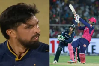 IPL 2025 - Watch: Vaibhav Suryavanshi’s Explosive 6,6,4,6,4 Against Ishant Sharma