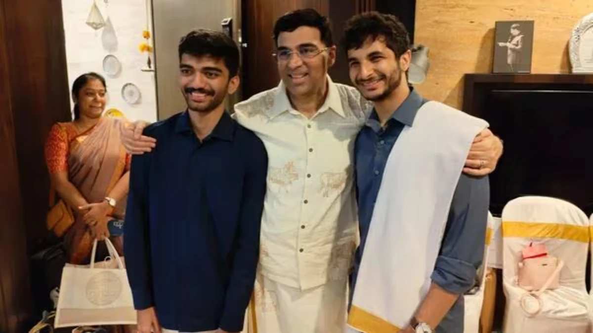 From 64 Squares To Bollywood Beats: Chess Titans Groove At Vidit Gujrathi’s Wedding