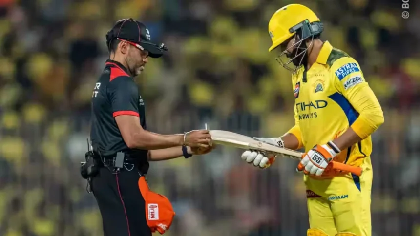 IPL 2025: Here's Why CSK's Ravindra Jadeja Was Asked To Switch Bat Before Facing A Ball