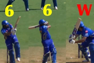 IPL 2025: Rohit Sharma Smashes Two Sixes Before Falling to Mayank Yadav
