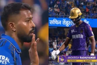 IPL 2025: Hardik Pandya’s ‘Bye-Bye’ Send-Off To Angkrish Raghuvanshi Goes Viral