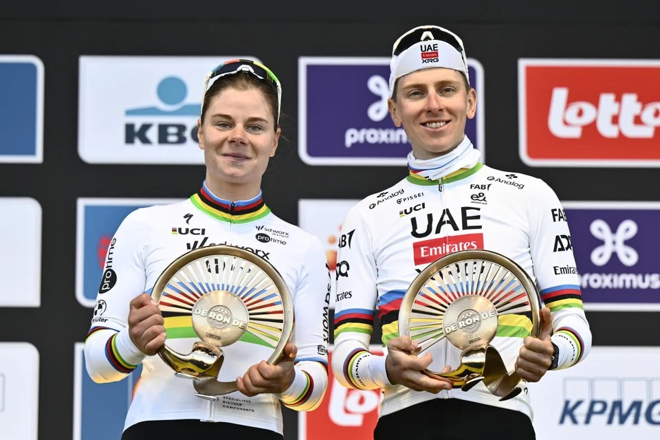 Tadej Pogacar Clinches Second Tour of Flanders Victory, Lotte Kopecky Scripts History With Third Title