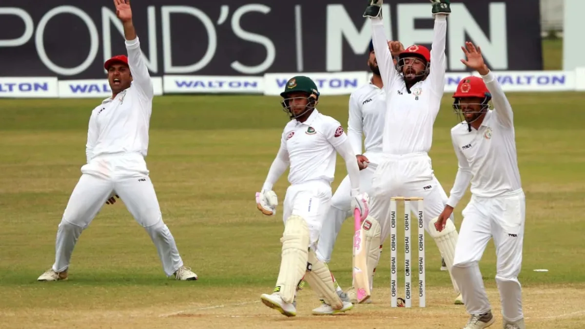 Top 7 Highest Totals of Afghanistan in Test Cricket