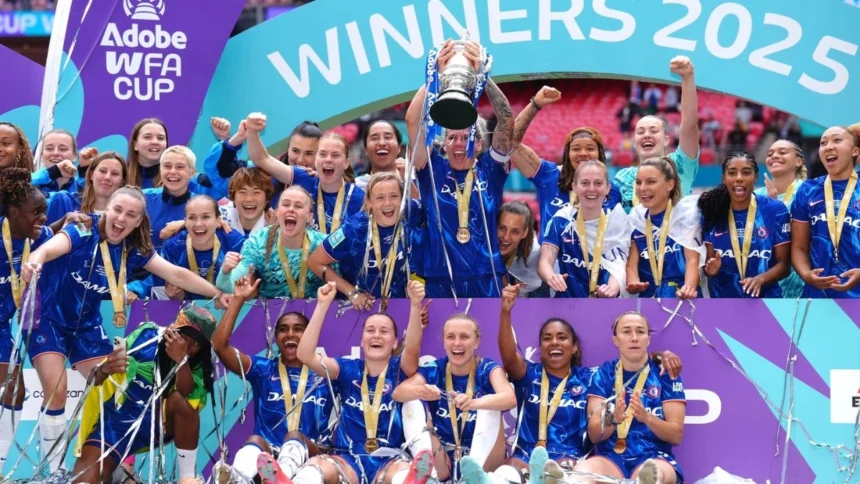Chelsea Completes Historic Treble: Win The FA Cup Against Manchester United
