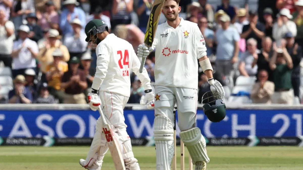 ENG vs ZIM: Brian Bennett Makes Fastest Test Century For Zimbabwe
