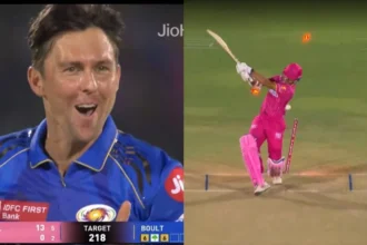 IPL 2025: WATCH - Trent Boult Gave A Fiery Send-Off To Yashasvi Jaiswal