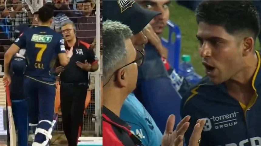 IPL 2025: WATCH - Shubman Gill Confronts Umpire After Controversial Run-Out vs SRH