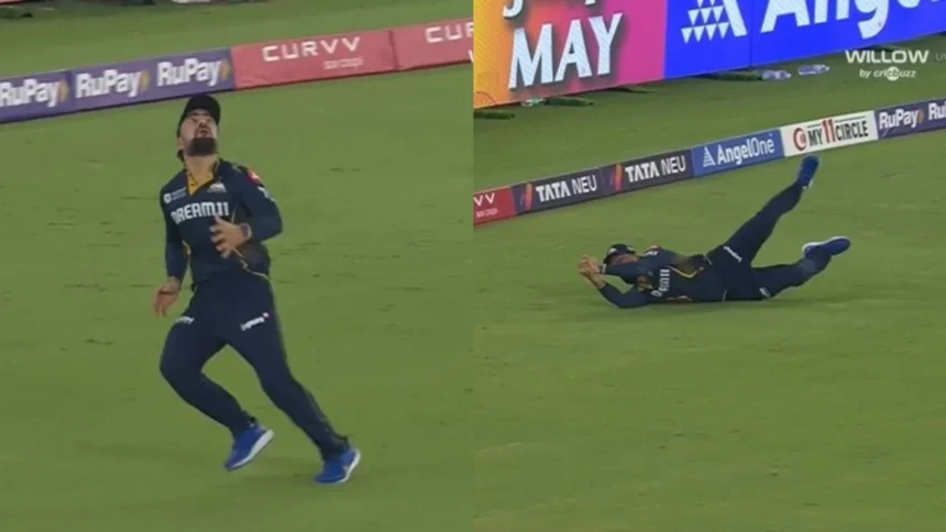 IPL 2025: Rashid Khan's Unreal Catch Leaves Travis Head Shocked