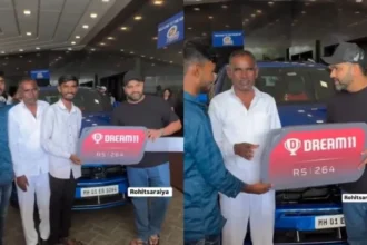 Watch: Rohit Sharma Surprises Fan By Gifting His Iconic '264' Lamborghini Urus