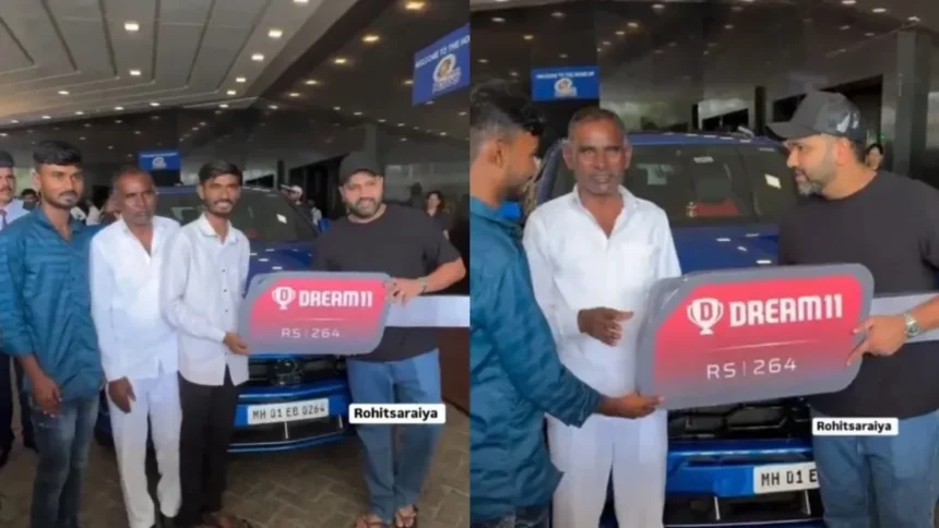 Watch: Rohit Sharma Surprises Fan By Gifting His Iconic '264' Lamborghini Urus