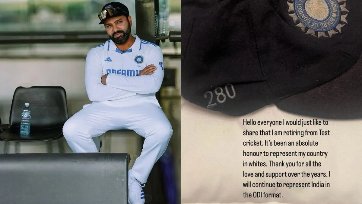 Rohit Sharma Announces Test Retirement