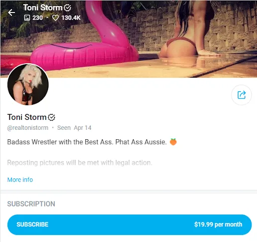 WWE Superstars Who Have OnlyFans Accounts