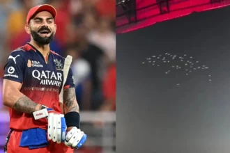 IPL 2025: A Poetic Farewell - White Pigeons Fly Over Chinnaswamy In Honor Of Virat Kohli
