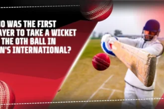Who Was The First Player To Take A Wicket On The 0th Ball In Men's International?