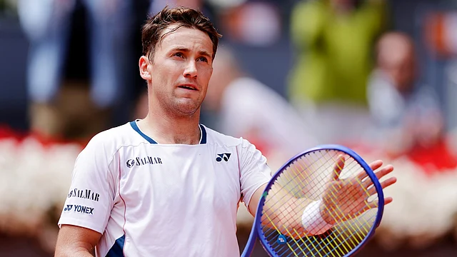 Casper Ruud Matches Rafael Nadal's Rare Feat At Madrid Open 2025