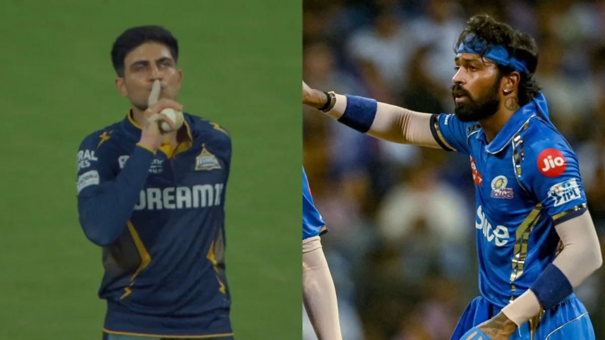 MI vs GT, IPL 2025: Shubman Gill's Bold ‘Finger-on-Lips’ Celebration Goes Viral - WATCH