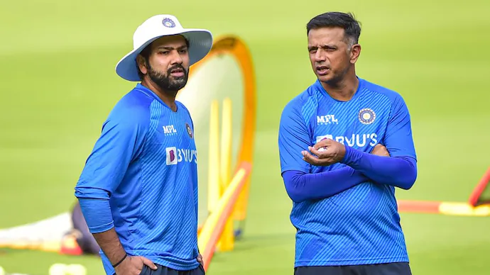 ‘You Hit So Many Sixes...’ - Rahul Dravid Paid Epic Tribute To Rohit Sharma After Wankhede Stand Unveiling