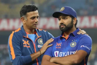 ‘You Hit So Many Sixes...’ - Rahul Dravid Paid Epic Tribute To Rohit Sharma After Wankhede Stand Unveiling
