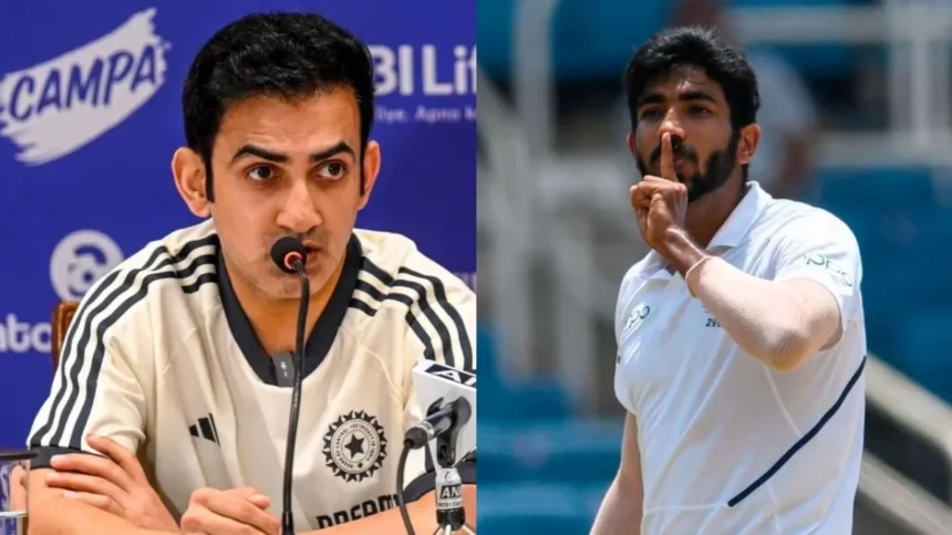 ENG vs IND 2025: Gautam Gambhir Opens Up On Jasprit Bumrah's Availability