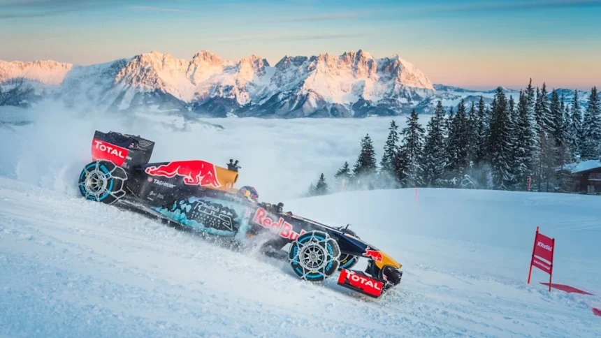 Frost And Furious: When Red Bull Raced An F1 Car On Ice