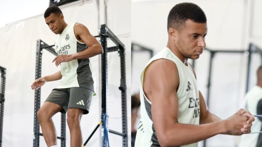Kylian Mbappe Returns Back To Real Madrid Training: To Feature In The Game Against Salzburg