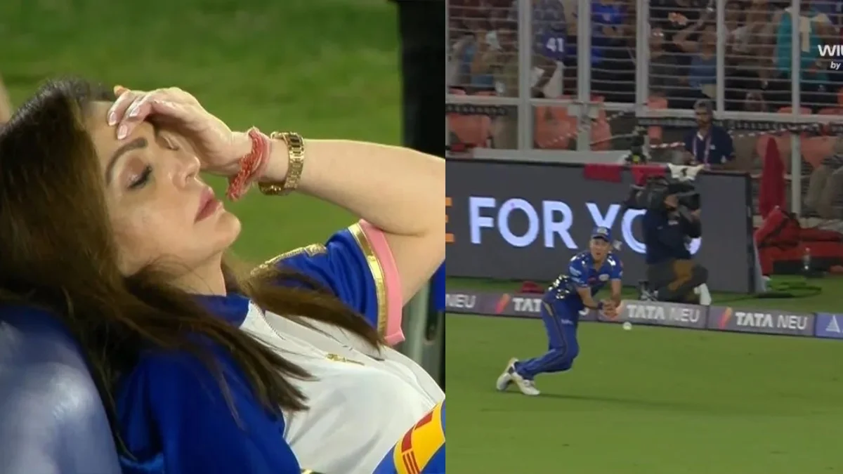 IPL 2025 - Watch: Nita Ambani’s Shocked Reaction To Boult’s Drop as Zinta Cheers