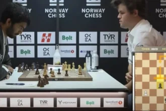 Norway Chess 2025: Magnus Carlsen Falls To D Gukesh, Reacts With Table Slam