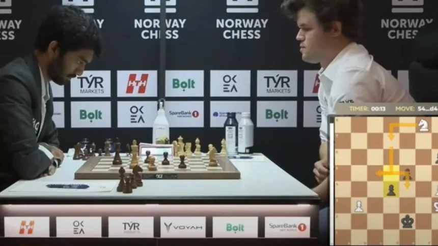 Norway Chess 2025: Magnus Carlsen Falls To D Gukesh, Reacts With Table Slam