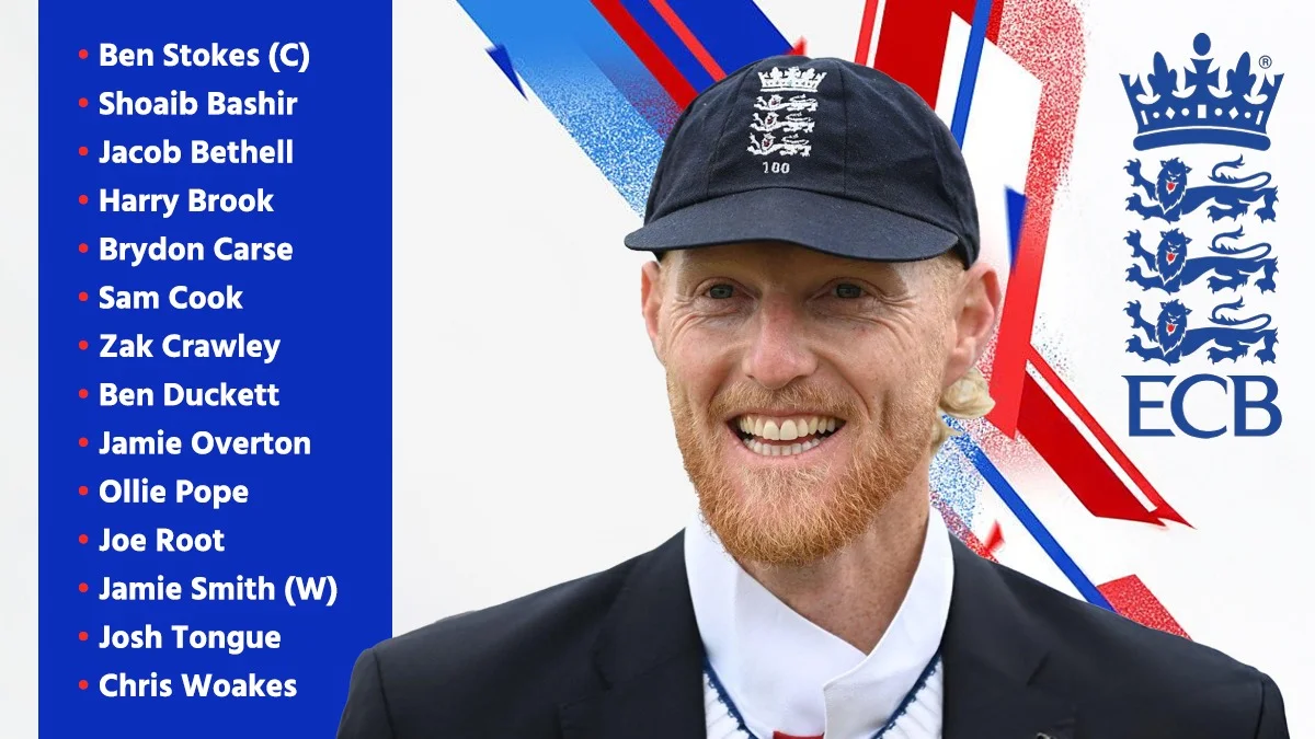 ENG vs IND: England Announce 14-Member Squad For India Test Series