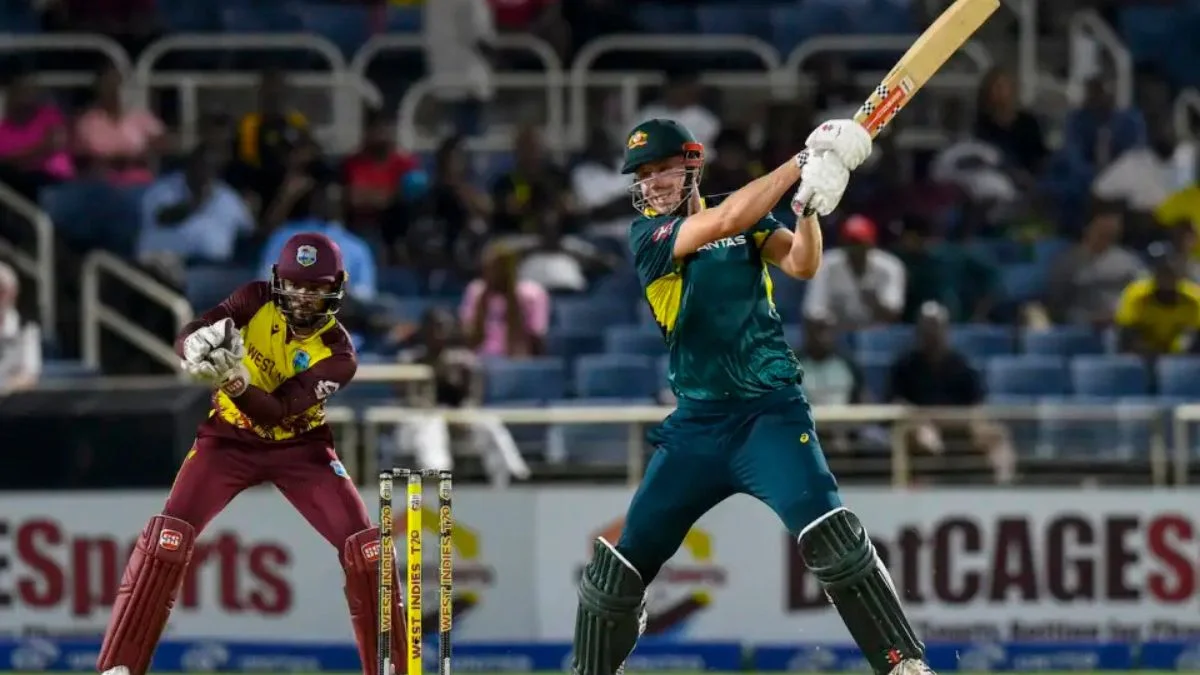 AUS vs WI 2nd T20: Inglis, Green Ruin Russell's Farewell As Australia Take 2-0 Series Lead