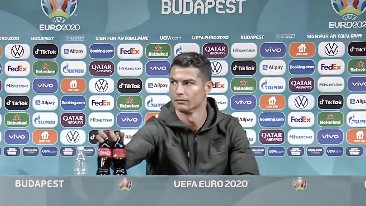 Cristiano Ronaldo Vs Coca-Cola: How The GOATs One Word Cost Them $4 Billion