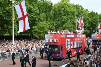 England’s Lionesses Celebrate Euro 2025 Triumph With Fans In London