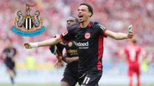 Hugo Ekitike To Newcastle? Magpies Launch Club-Record Bid For Frankfurt Star