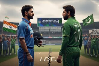 WCL: India Legends vs Pakistan Legends Clash Heats Up Over Afridi
