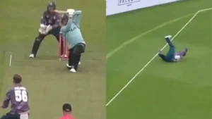 Watch: Kane Williamson’s Brilliant Boundary Catch to Dismiss Jason Roy in T20 Blast 2025