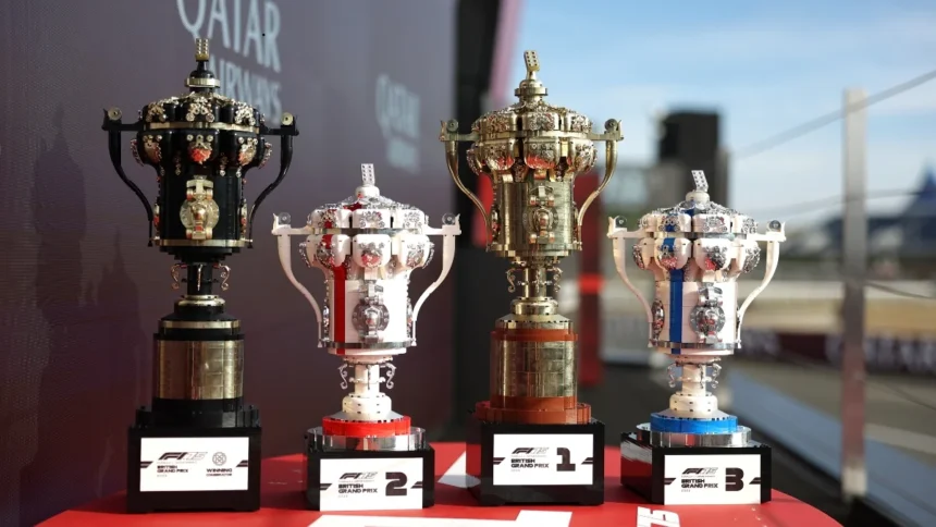All About The LEGO Trophies At Silverstone 2025