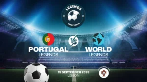 Lisbon Hosts Star-Studded Legends Charity Game for Global Causes