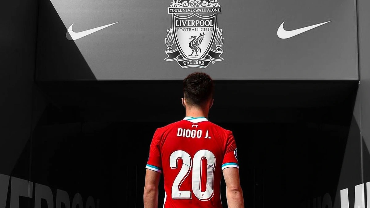 Liverpool To Immortalise Diogo Jota’s Number 20 Shirt After Tragic Passing