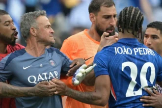 Luis Enrique Slaps Joao Pedro After Chelsea Beat PSG 3-0 To Win Club World Cup 2025