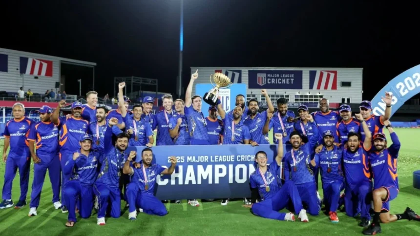 MI NY vs WAF MLC 2025 Final: MI New York Claims Their First Title
