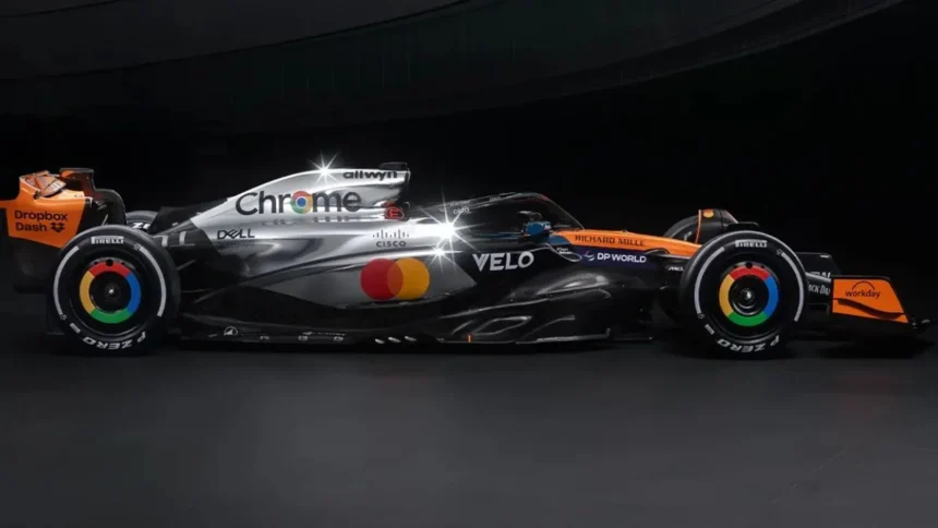 All About McLaren’s Chrome Livery Ready To Glitter At Silverstone 2025