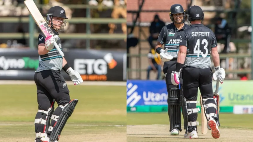 NZ vs ZIM T20I: New Zealand Dominates Zimbabwe In Tri-Series Clash