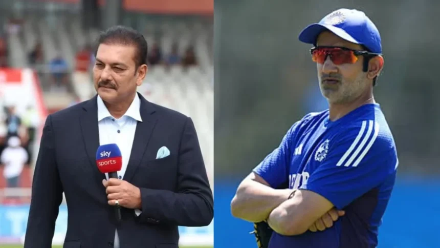 "No Ifs And Buts..." - Ravi Shastri Slammed Gautam Gambhir On Live TV