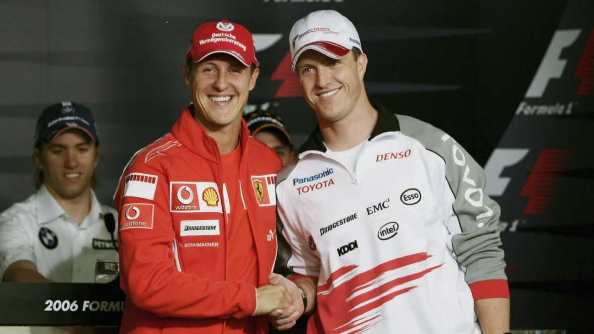 Schumacher Brothers: The Only Sibling Duo To Stand On F1 Podium Together