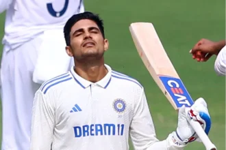 Shubman Gill Four Centuries in Test Series Joins Bradman And Gavaskar